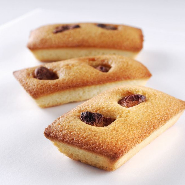 financiers aux abricots rapides