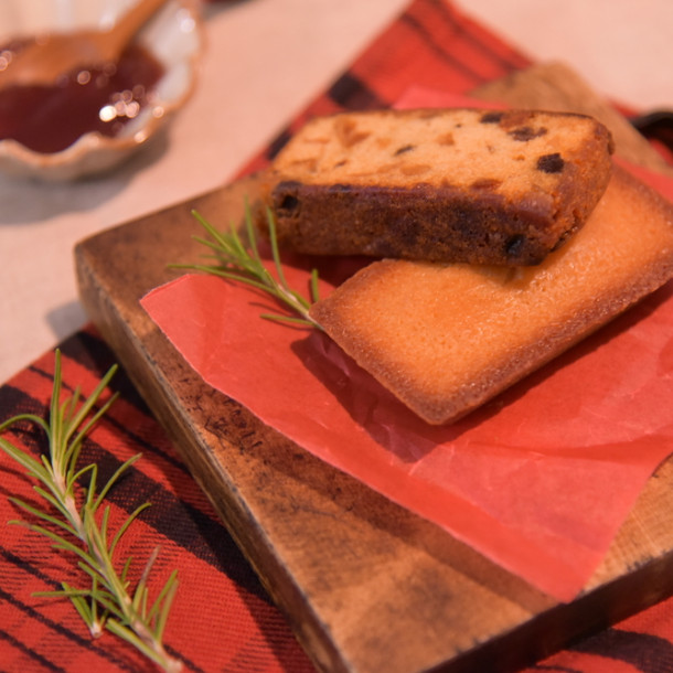 Financiers aux cerises