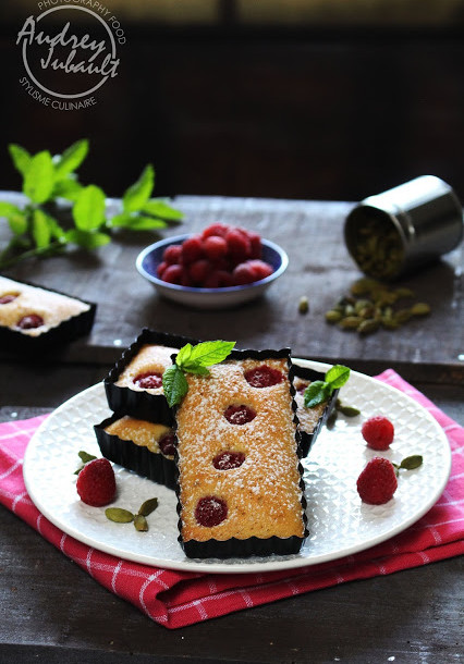 Financiers aux Framboises, Vanille & Cardamome