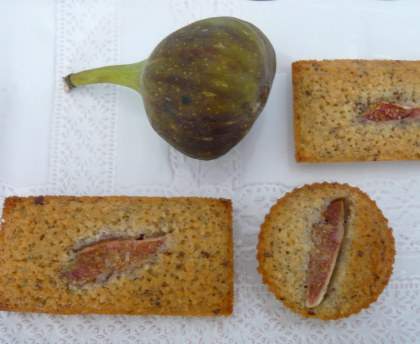 Financiers figue noisette 