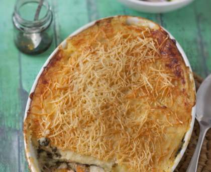 Fish Pie ( plat traditionnel anglais )