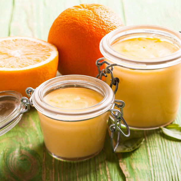 Flan à l'orange facile