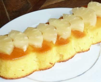 flan ananas noix de coco