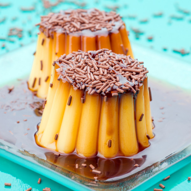 Flan au chocolat au Cookeo
