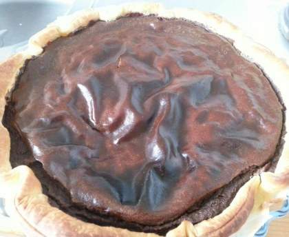 Flan au chocolat rapide