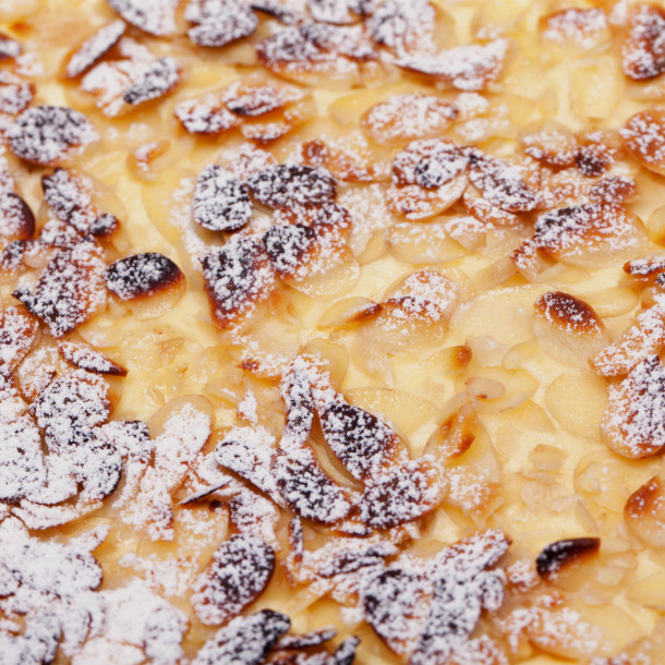 Flan au lait d'amandes de ma grand-mère