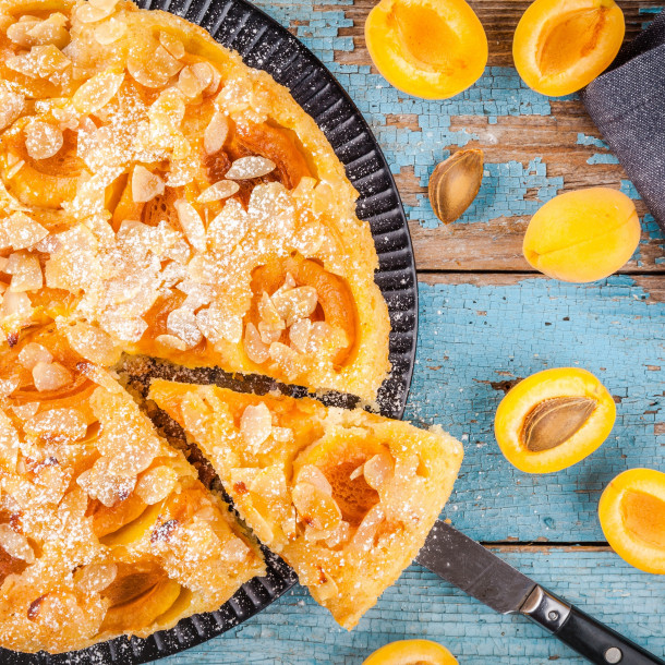 Flan aux abricots
