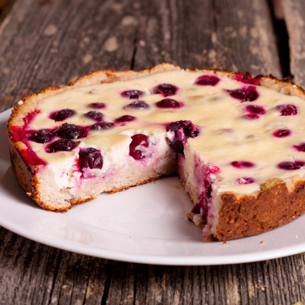 Flan aux cerises