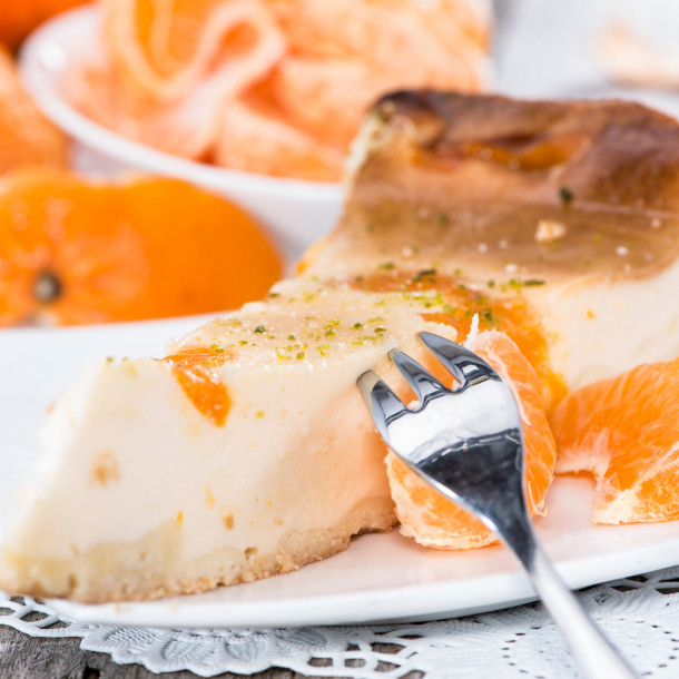 Flan aux clémentines