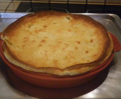 Flan aux fruits et mascarpone