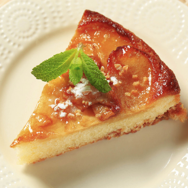 Flan aux pommes caramel