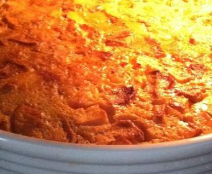 Flan aux pommes caramélisées