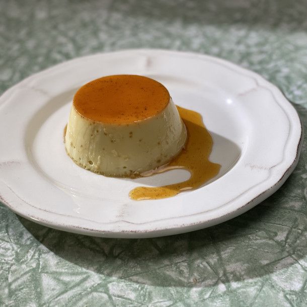 Flan caramel Cointreau de Loïc Fou de Cuisine