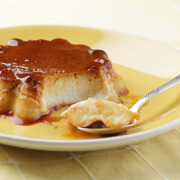 Flan coco saveur caramel