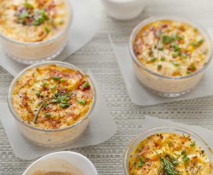 Flan de saumon très facile