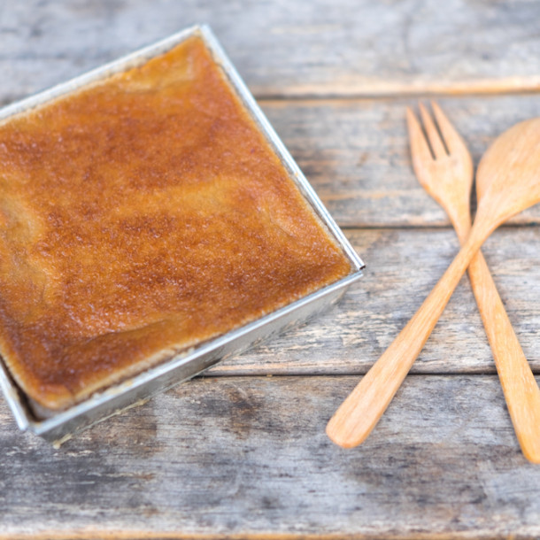 Flan pâtissier sans pâte au Monsieur Cuisine Connect