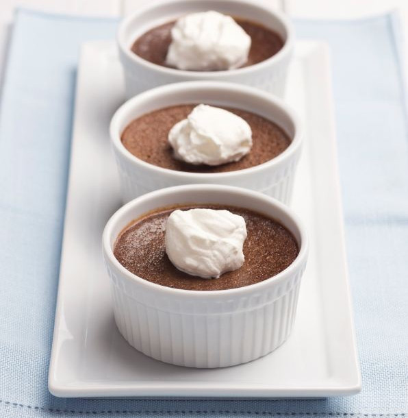 Flans au chocolat faciles