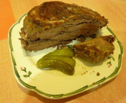 Foie de porc à "l'estoufade"