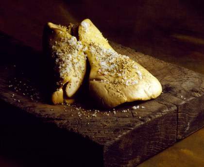 Foie gras au gros sel