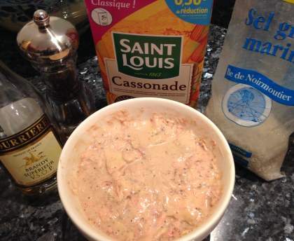 Foie gras de canard mi cuit au cognac