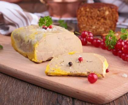 Foie gras plein d'arôme