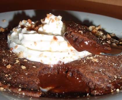 Fondant au chocolat à la poêle