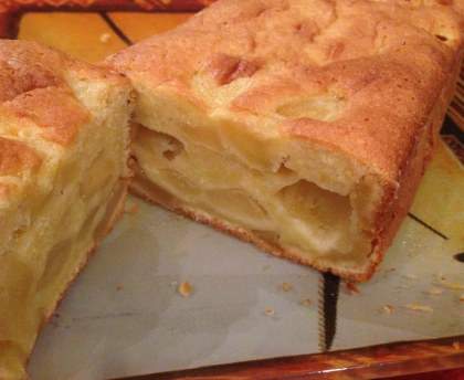 Fondant aux pommes caramélisées