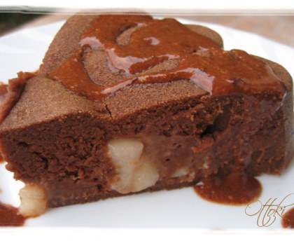 Fondant chocolat poires
