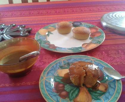 Fondants au caramel