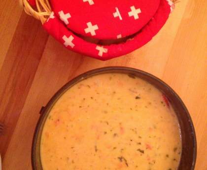 Fondue aux tomates valaisanne