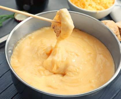 Fondue Suisse 'moitié-moitié'