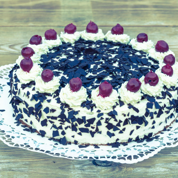 Fôret noire au sirop de cerises