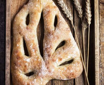 Fougasse aux oignons
