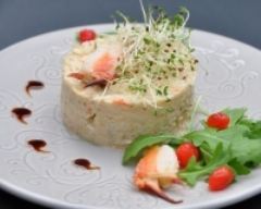 Fraîcheur de crabe rémoulade au piment d'Espelette