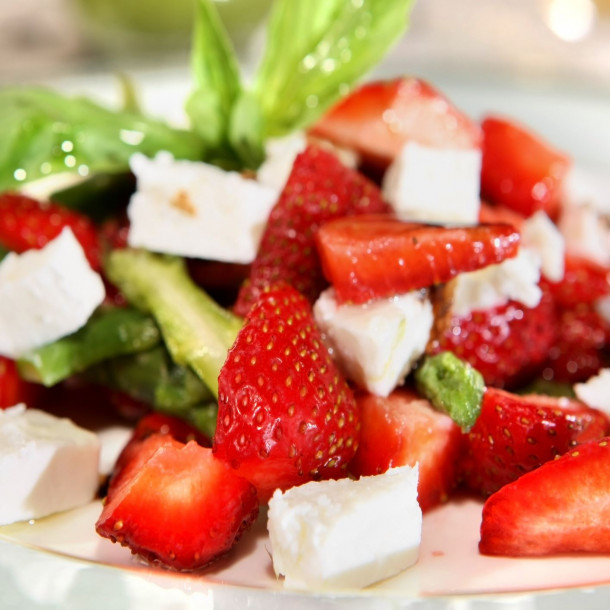Fraises à la fêta