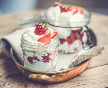 Fraises à l'anglaise