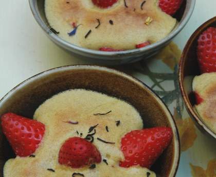 Fraises et sabayon au thé Earl Grey