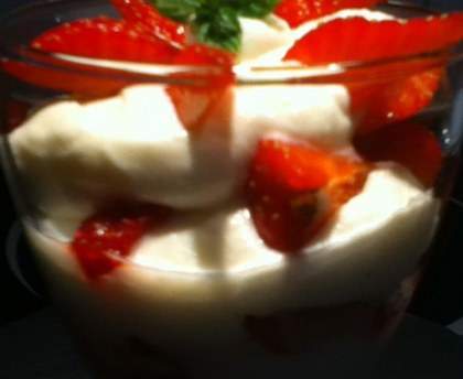 Fraises mascarpone
