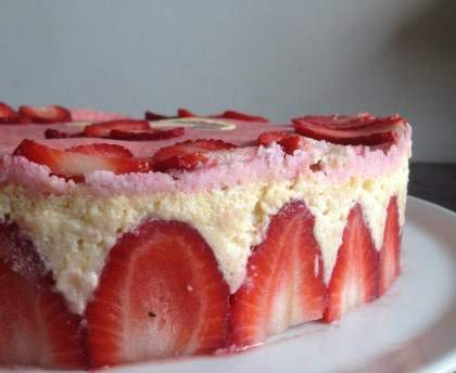 Fraisier chiboust