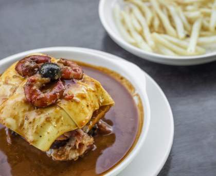 Francesinha originale (Portugal)