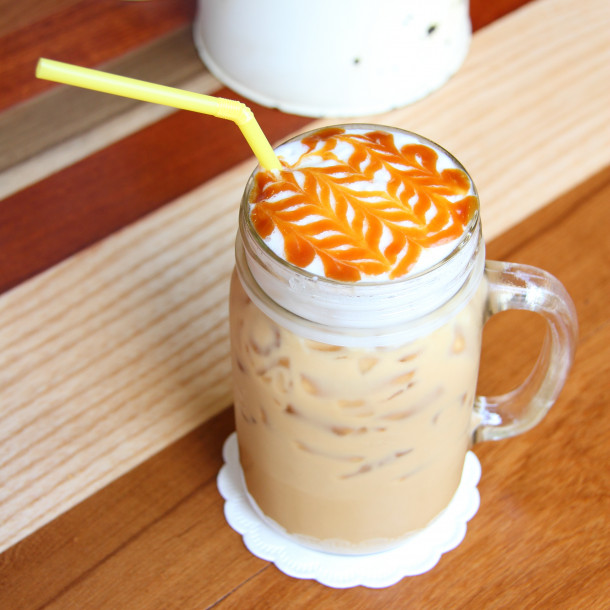 Frappuccino caramel (comme au "starbucks")