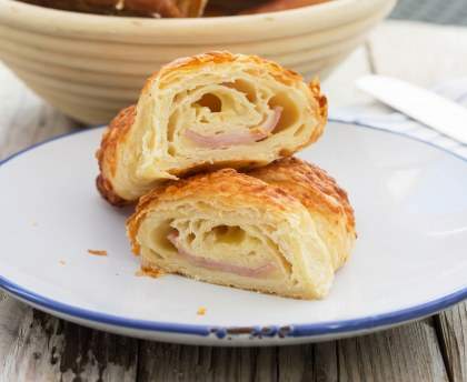 Friand jambon fromage