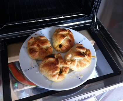 Friands aux légumes et à la viande