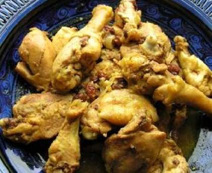 Fricassé de poulet au paprika et poivrons