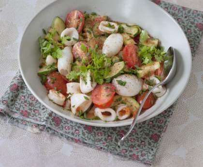 Fricassée de calamars à l'italienne