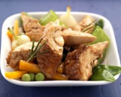 Fricassée de Volaille Fermière du Gers IGP aux petits légumes nouveaux
