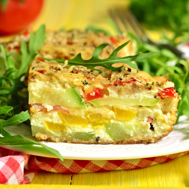 Frittata aux légumes du soleil