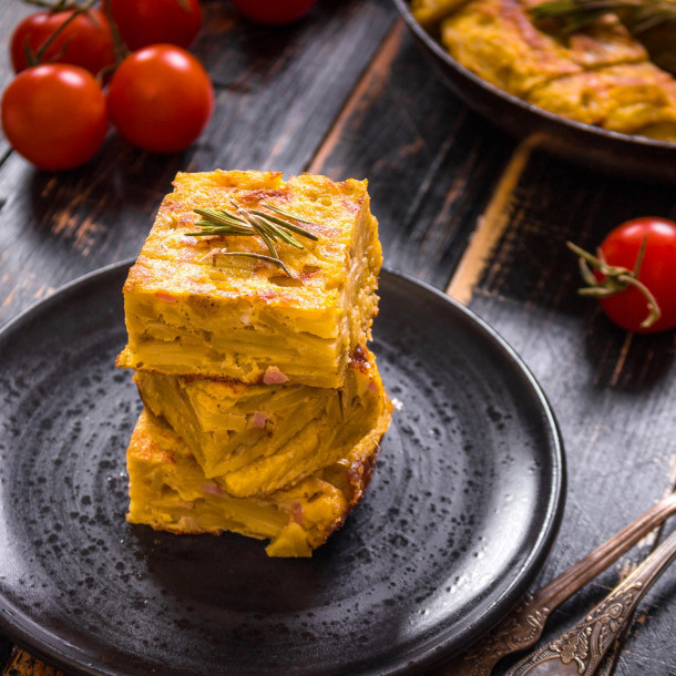 Frittata aux olives