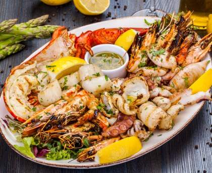 Friture mixte de la mer