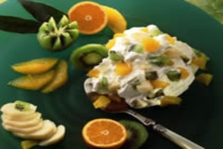 Fromage blanc à la banane